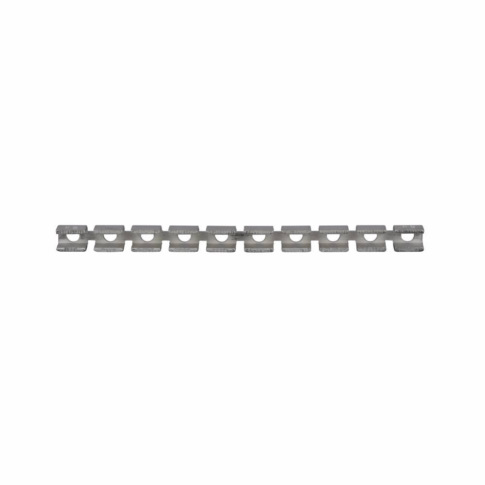 EATON XBAFBI1012 10-Position Screw Head Bridge With Insulating Collar, For Use With XBUK10FBCE Screw Connection Fuse Terminal Block