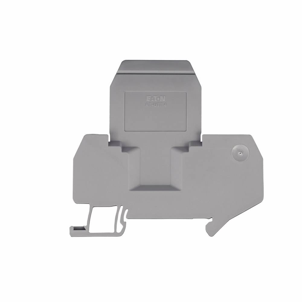 EATON XBATUTT4 Partition Plate, For Use With IEC-XB Series XBUTT4/XBUTT4PE Screw Connection Double Level Terminal/Ground Block