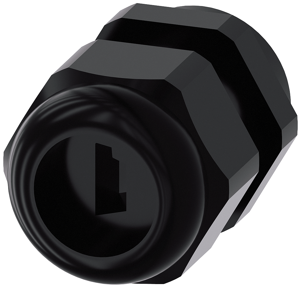 Siemens 3SU19000HE100AA0 Metric Screw, For Use w/ AS-i Profile Cable & AS-i Enclosures w/ 1 to 3 Comm& Points