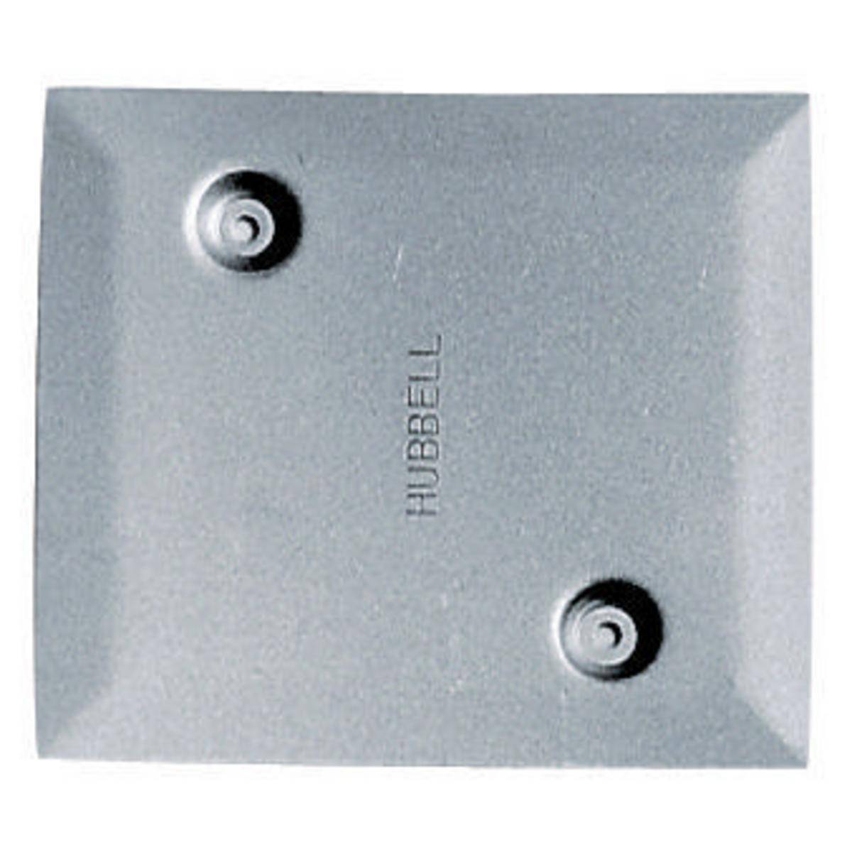 PREMISE WIRING Pedestal AP22 Pedestal Fabricated Fire Rated Poke Through Standard Abandonment Plate, 2 in Dia, Steel