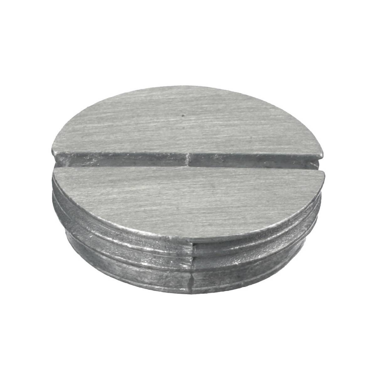 Wiring Device-Kellems SystemOne S1RPLUG075ALU Furniture Feed Standard Sized Replacement Plug, 7-1/2 in Dia, Composite