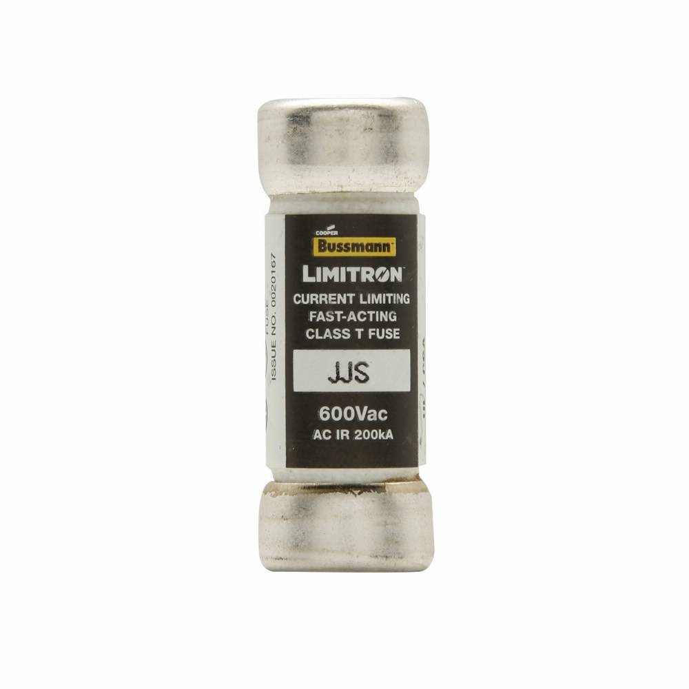 Bussmann Limitron™ T-Tron® JJS-2 Fast Acting Current Limiting Low Voltage Fuse, 2 A, 600 VAC, 200 kA Interrupt, T Class, Cartridge Body