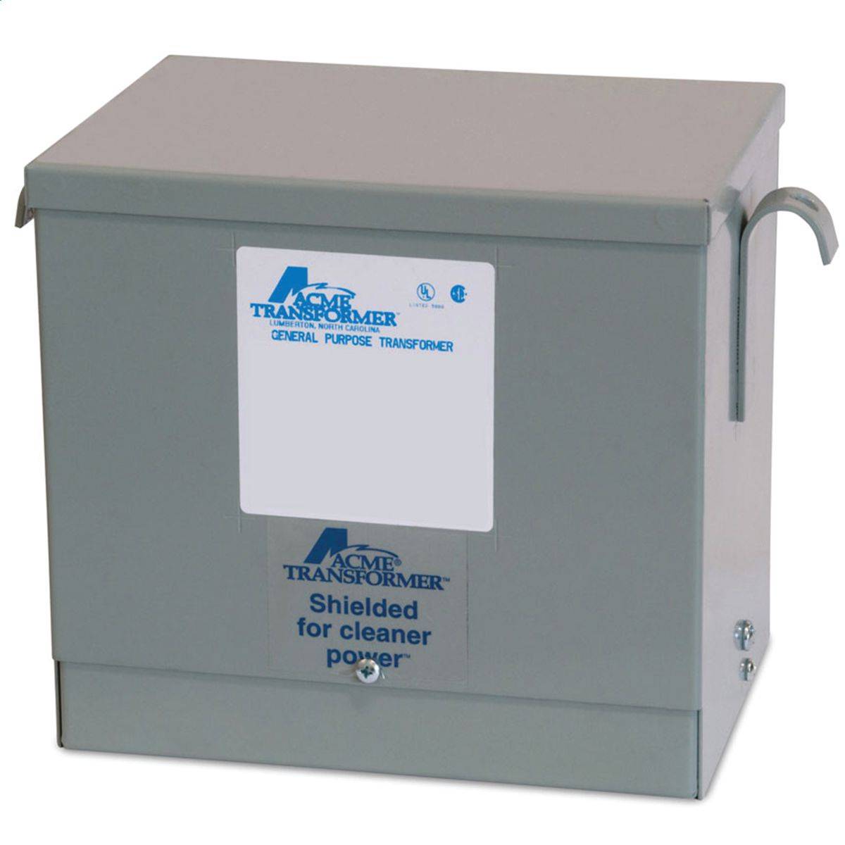 Acme Electric® T2A533081S Air Colled/Dry Distribution Transformer, 480D VAC Primary, 208Y/120 VAC Secondary, 3 kVA Power Rating, 60 Hz, 3 ph Phase