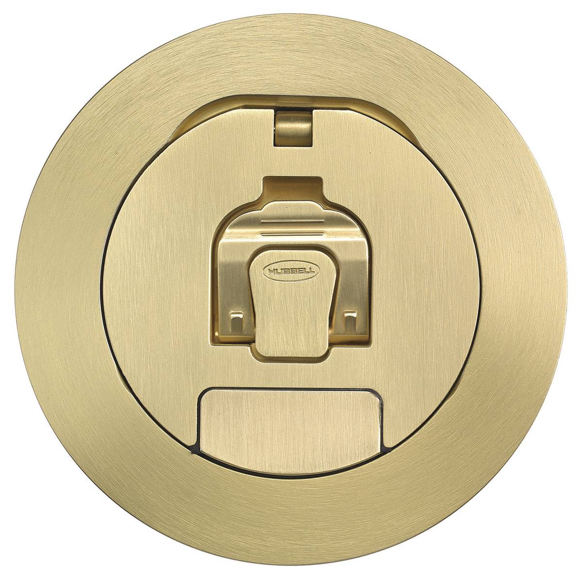 PREMISE WIRING SystemOne® S1R4CVRBRS Fire Rated Standard Sized Poke Through Cover, 4 in Dia, Composite