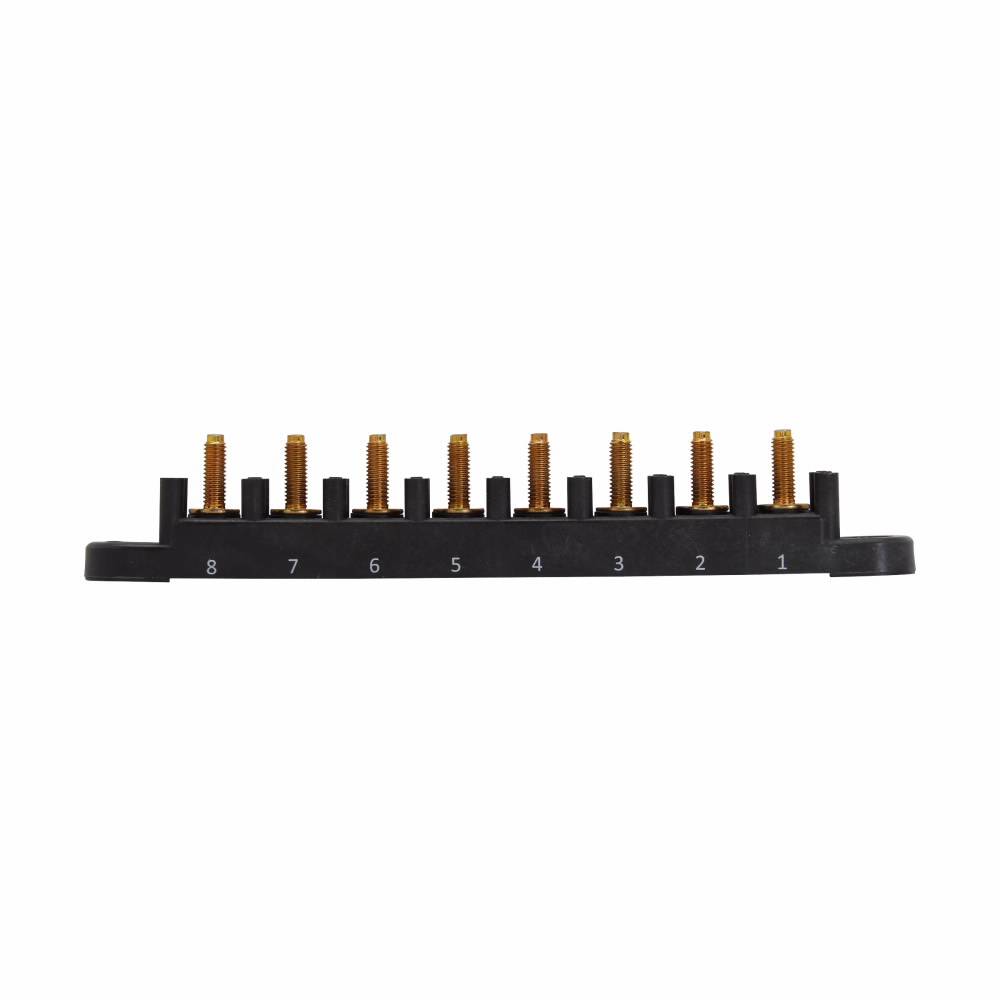 Edison C5268-4 Modular/Non-Illuminated Fuse Block, 600 VAC/VDC, 100 A, 1 Pole