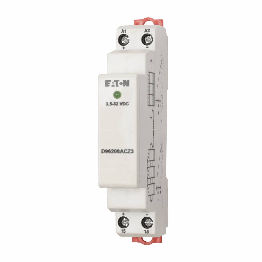 EATON D96210BCR2 D96 Series Compact Random Switch Solid State Relay, 10 A, 1NC-SPST Contact