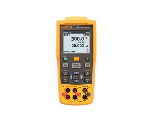 Fluke® FLUKE-712B RTD Temperature/Thermometer Calibrator Accessory, Input/Output Terminals and Connectors, Keys/Buttons Interface, 0.001 mA, Rubber