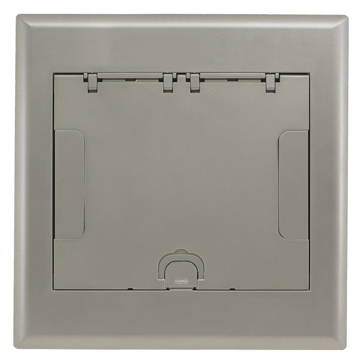 PREMISE WIRING SystemOne™ 10GAFBCVRNK AFB Standard Floor Box Cover, 13.21 in L x 13.08 in W, Aluminum