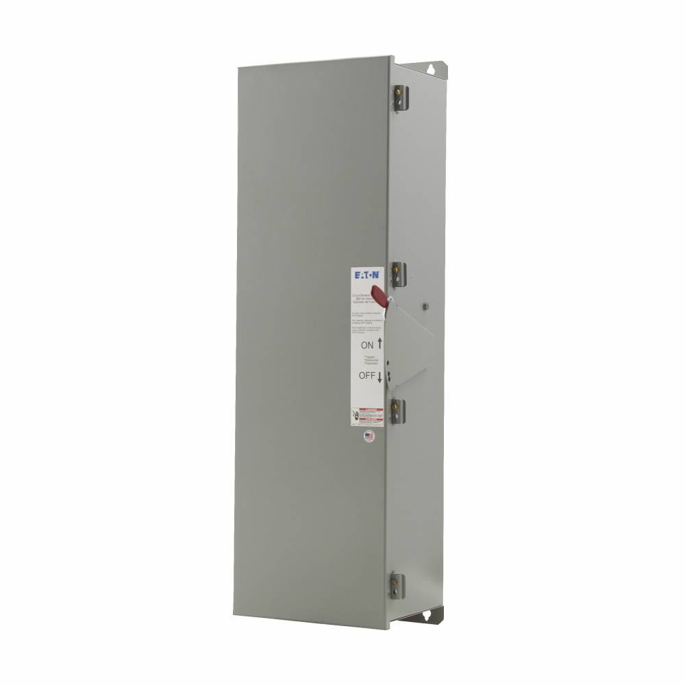 EATON RLDN600 C Series Circuit Breaker Enclosure, 15-1/2 in L x 15.56 in W x 48.31 in H, NEMA 3R/4/4X/5/12, Stainless Steel