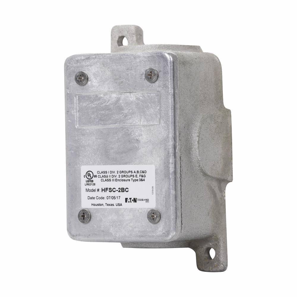 EATON Crouse-Hinds Pauluhn™ FSRG 1-Piece Weathertight Box Cover Gasket, For Use With Pauluhn™ HazJbx HFS Wiring Device, Neoprene