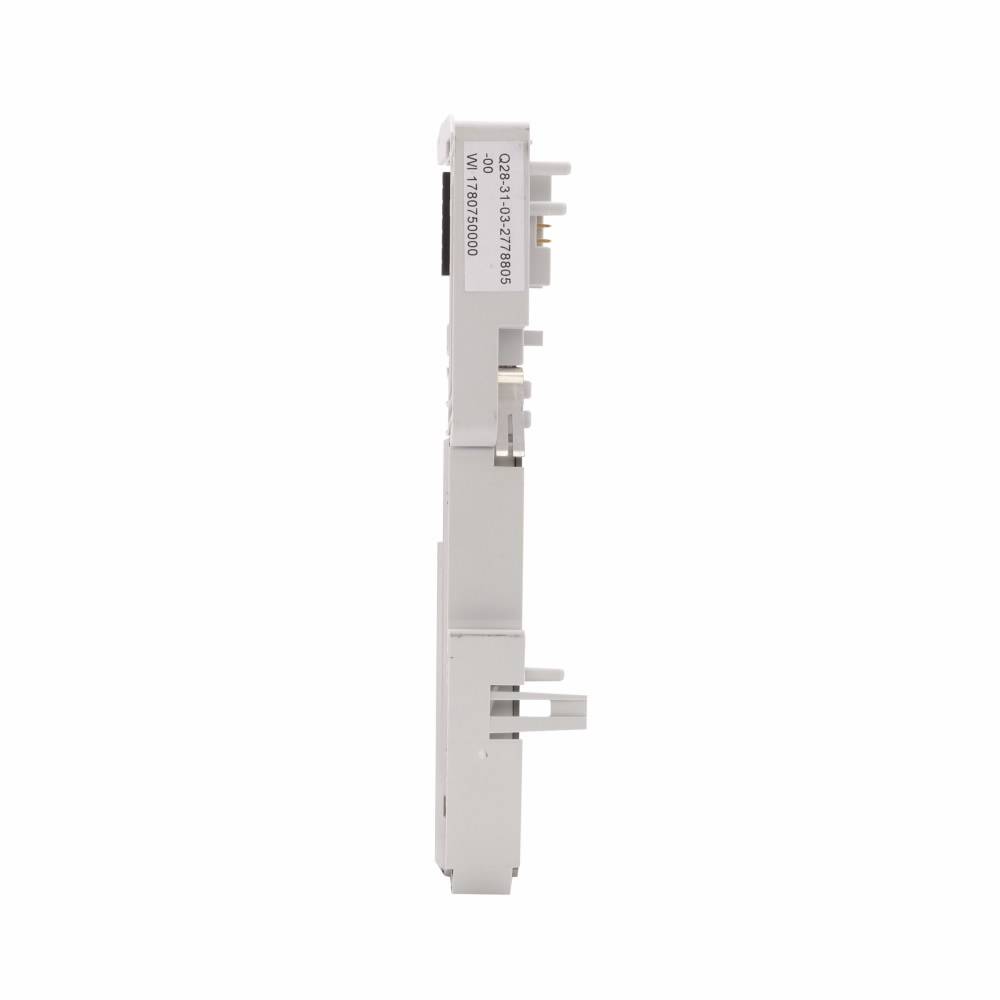 EATON XN-P4S-SBBC 4-Level Connection Plug-In Power I/O Base Module, Screw Wire Clamp, For Use With XN-BR-24VDC-D, XN-PF-24VDC-D and XN-PF-120/230VAC-D Supply Module