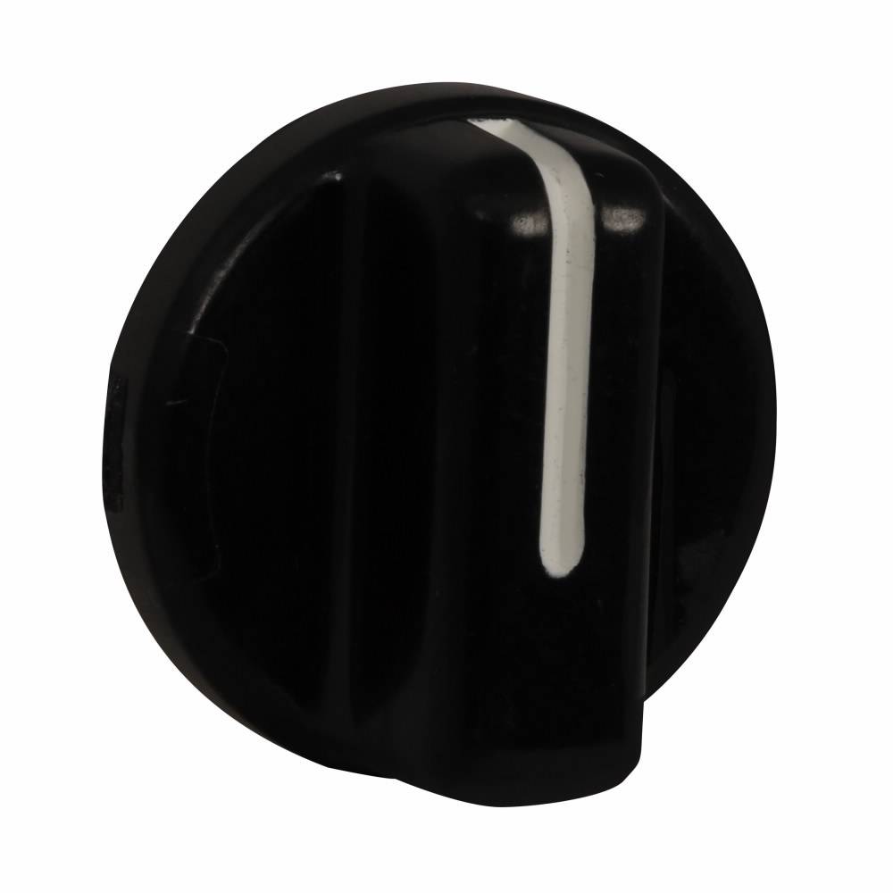 EATON 10250TKB Blank Heavy Duty Oiltight/Watertight Operator Knob, 30.5 mm, NEMA 1/2/3/3R/4/4X/12/13/IP65 NEMA Rating, Round Shape, Plastic