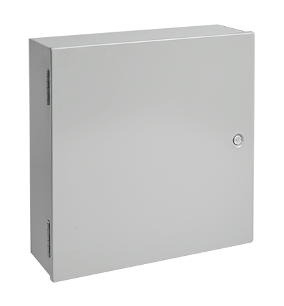 nVent HOFFMAN A20N12BLP A1M Medium Enclosure, 20 in L x 12 in W x 8.62 in D, NEMA 1/IP30 NEMA Rating, Steel