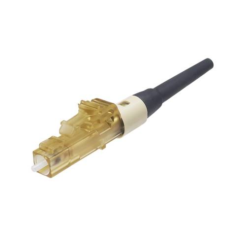 Panduit® OptiCam® FLCSMC6BLY Fiber Optic Connector, LC Simplex Connector, 62.5/125 um OM1 Multi-Mode Fiber, 900 um Tight Buffered Fiber, Pre-Polished Zirconia Ferrule