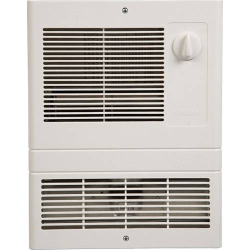 Broan® 9815WH Fan Forced High-Capacity Heater, 1.5 kW, 240 VAC
