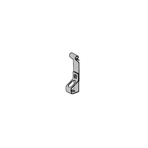 Steel City® SSF-BA1/4-A3/8 SSF-BA Z-Purlin Clip, 3/8 in Hole, 1/16 to 1/4 in Flange, 100 lb Load, Steel