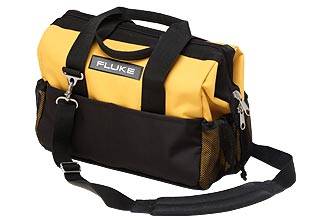 Fluke® C550 Soft Zipper Closure Carrying Case, 12 in L x 8-1/2 in W x 16 in D, Steel/Polyester