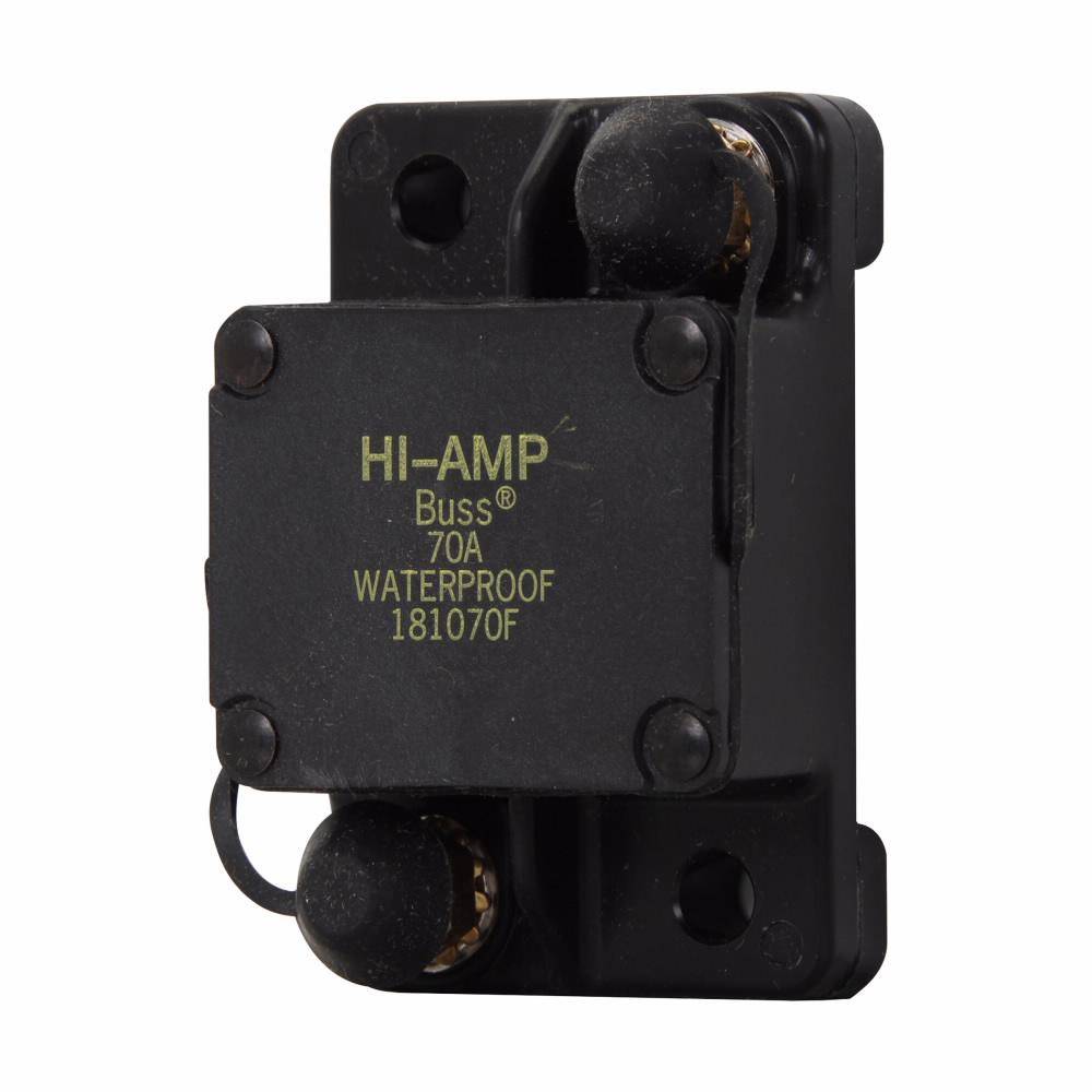 Bussmann 185070F-13-1 Circuit Breaker, 70 A, 42 VDC, 3000 A Interrupt