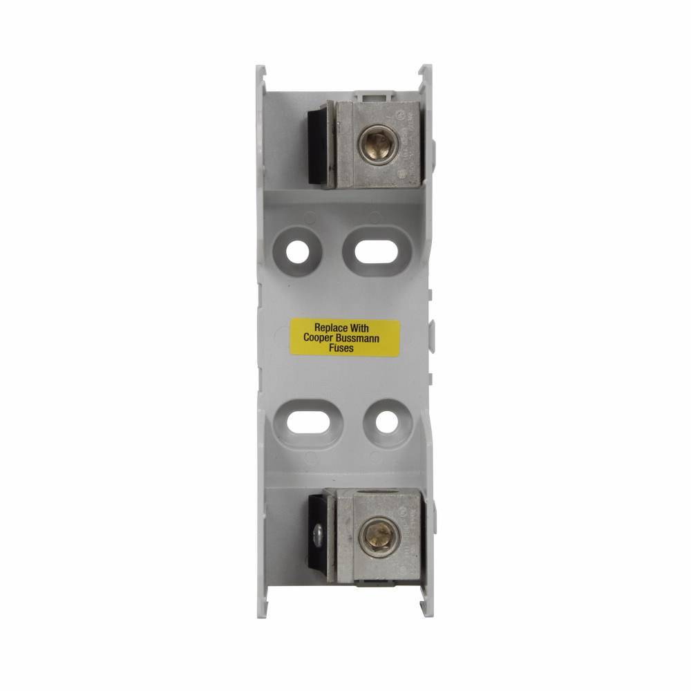 Edison BK/RM25100-1CR Knife-Blade Modular Fuse Block, 250 V, 100 A, 3 to 1/0 AWG Solid, (2) 6 to 4 AWG Cu Stranded Wire, 1 Pole