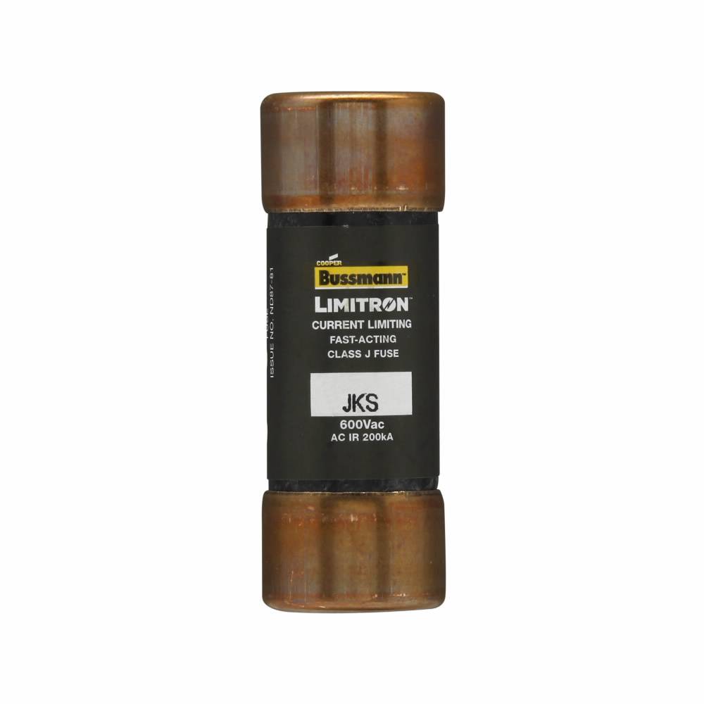 Bussmann Limitron™ JKS-10 Fast Acting Current Limiting Low Voltage Fuse, 10 A, 600 VAC, 200 kA Interrupt, J Class, Cartridge Body