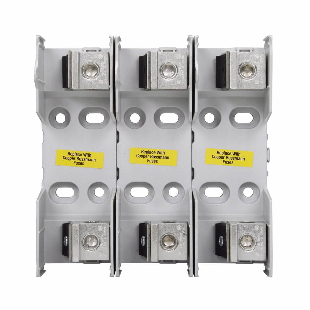 Edison HM25100-1CR HM250 Modular Fuse Block, 250 VAC, 100 A, H Class, 14 to 1/0 AWG Wire, 1 Pole