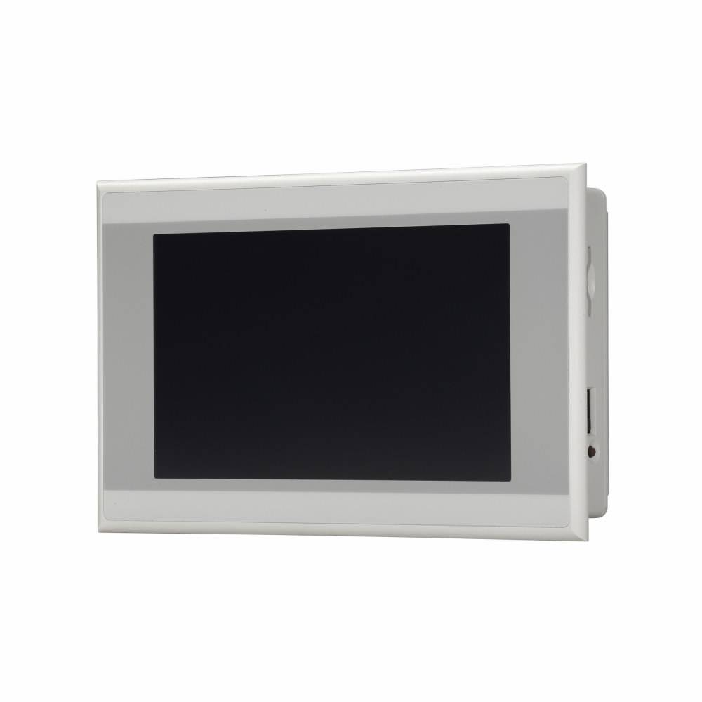 EATON XV-102-E8-57TVRC-10 Type HMI PLC 2 Generation Operator Interface, 5.7 in TFT VGA Resistive Touch Display, RS-485/Ethernet/USB/PROFIBUS/SmartWire-DT