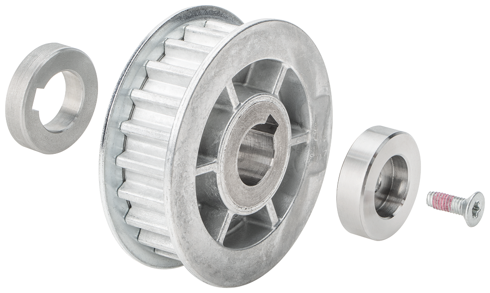 Siemens 6FB11040AT140AS1 Sidoor MDG Pulley, For Use With MDG4/MDG5 DC Geared Motor and S8M Toothed Belt