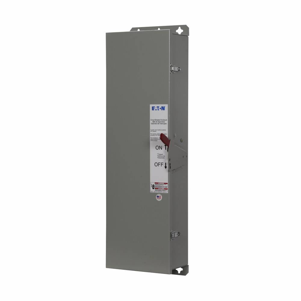 EATON JJDN250 C Series Circuit Breaker Enclosure, 11.88 in W x 10.22 in D x 37.53 in H, NEMA 12