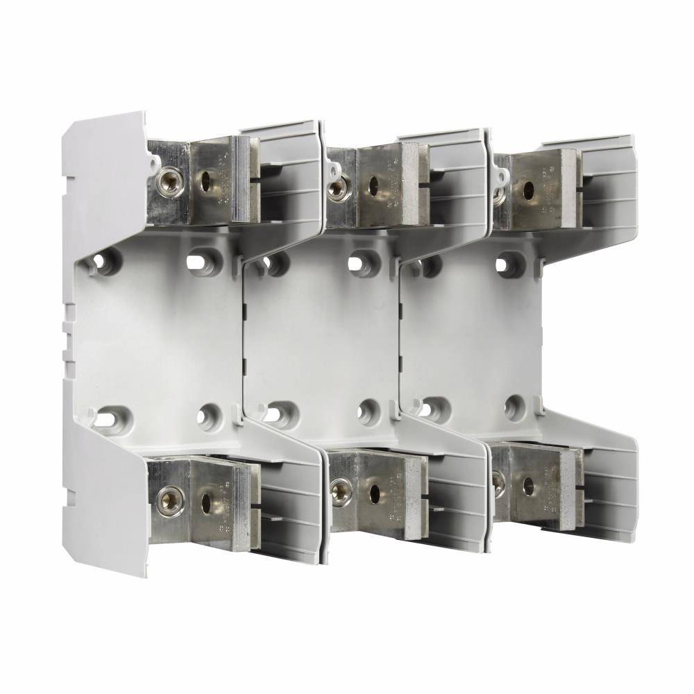 Edison HM25600-3CR HM250 Modular Fuse Block, 250 VAC, 600 A, H Class, 4 AWG to 500 kcmil Wire, 3 Poles