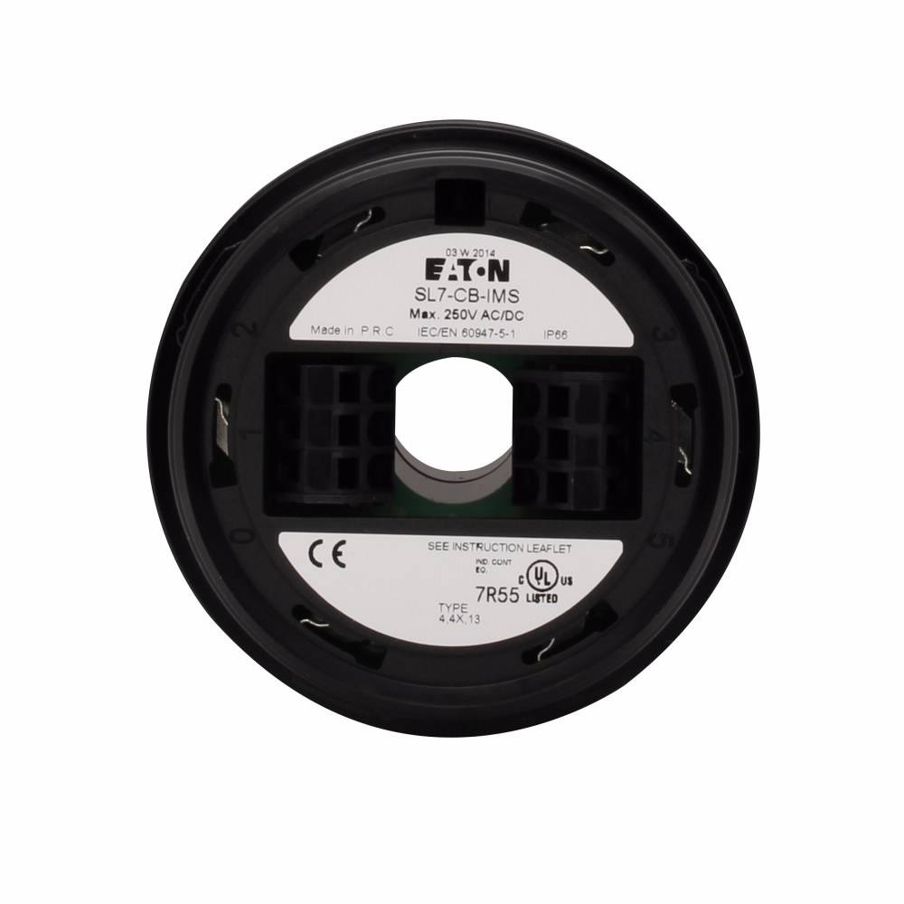 EATON SL7-CB-IMS Base Module, 70 mm, For Use With SL7-L, SL7-BL, SL7-FL, SL7-AP Acoustic and Light Modules