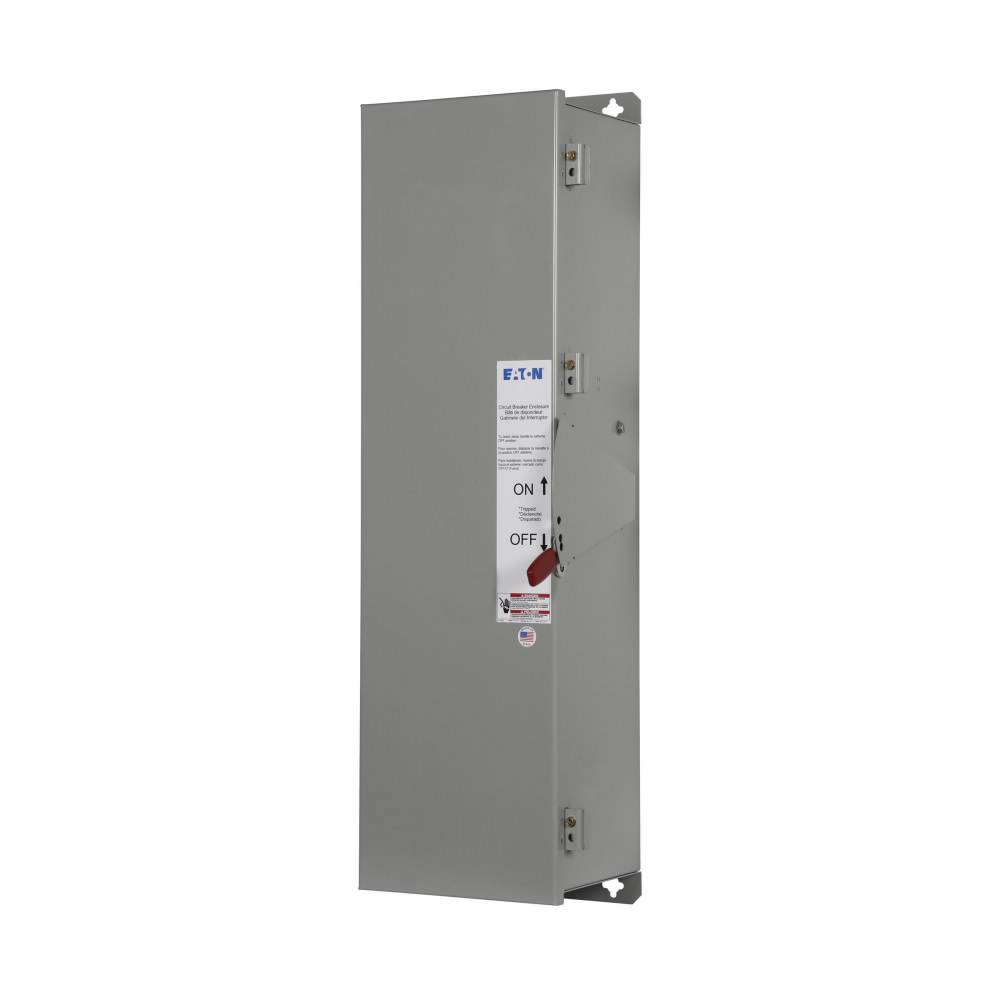 EATON JKDN400 C Series Molded Case Circuit Breaker Enclosure, 12.31 in W x 14.06 in D x 41.69 in H, NEMA 12, Steel