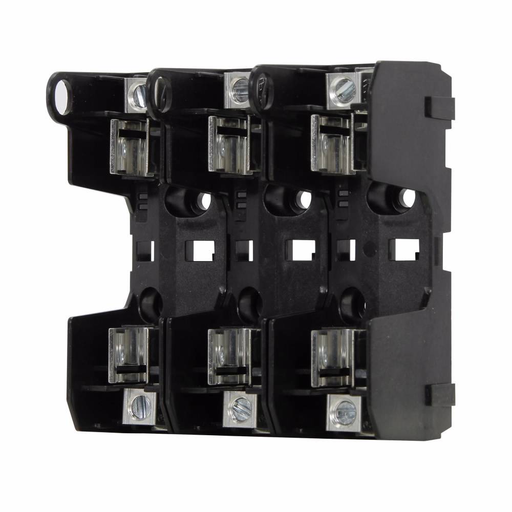 Edison RM25060-3CR Modular Fuse Block, 250 VAC, 60 A, Class: R, 14 to 2 AWG, 8 to 2 AWG Wire, 3 Poles