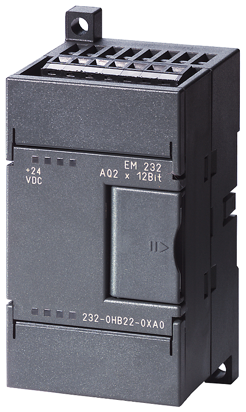 Siemens 6ES72320HD220XA0 SIMATIC Analog Output Module, 4 Outputs, 11/12 bit Resolution, 2% Accuracy