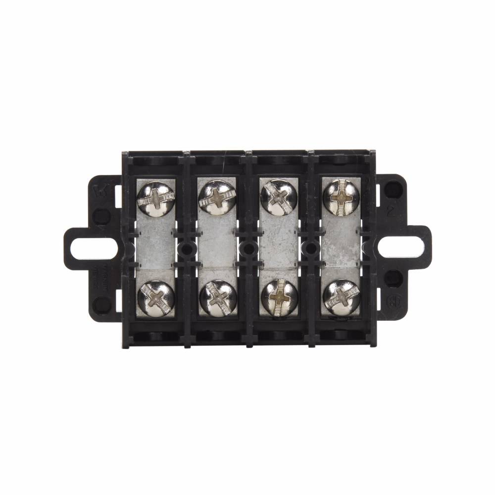 Bussmann KURL10-BP Terminal Block Strips and Barrier Block, 600 V, 60 A, Black