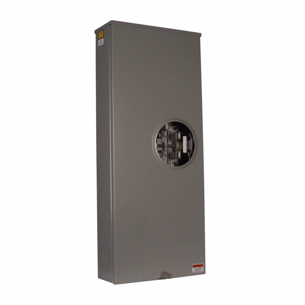 EATON 1004984ACH 1-Position 3-Wire Lever Bypass Meter Socket, 600 VAC, 320 A, 1 ph Phase