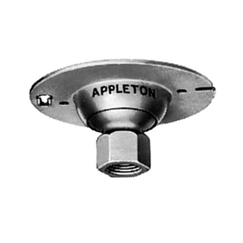 Appleton® UNILETS™ 8438R Ball Swivel Hanger Cover, 1/2 in, For Use With SHC Flexible Fixture Hanger, Malleable Iron/Steel
