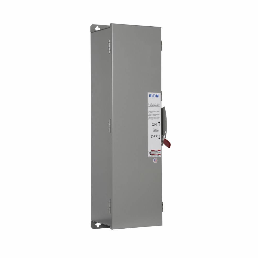 EATON JKDN400 C Series Molded Case Circuit Breaker Enclosure, 12.31 in W x 14.06 in D x 41.69 in H, NEMA 12, Steel