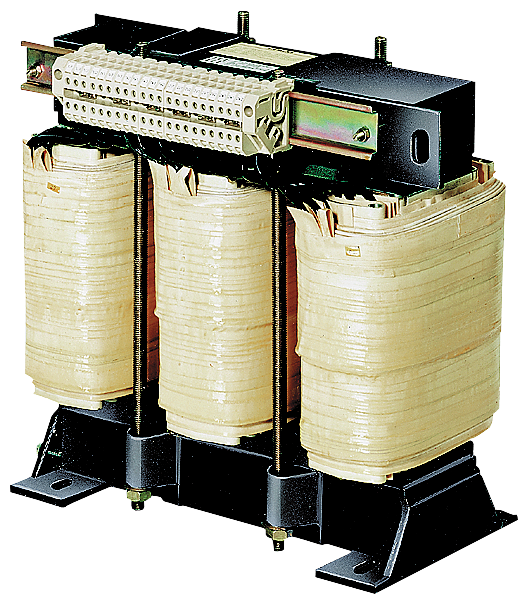 Siemens 4AU3032-8CC40-0HA0 Isolation Transformer, 289/500 VAC Primary, 230/400 VAC Secondary, 6300 VA Power Rating, 50/60 Hz, 3 Phase