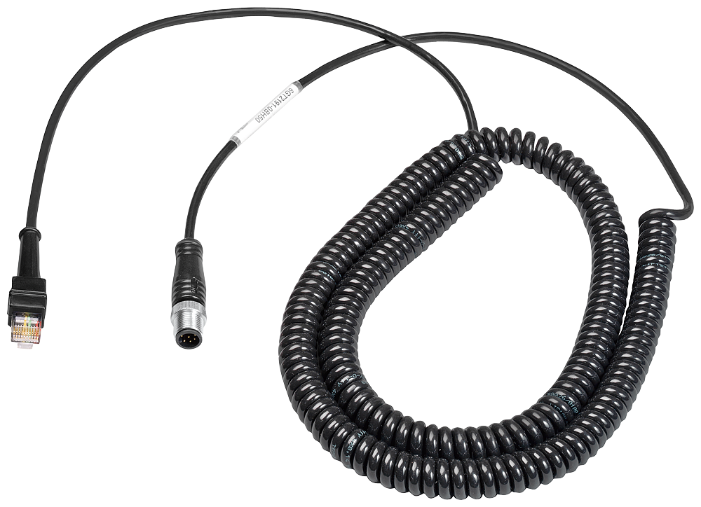 Siemens 6GT21910BH50 Coiled Pre-Assembled Spiral Communication Line Plug-In Cable, Coil Packaging, 300 VAC, (4 Braided Tin Plated Copper Conductor, 5 m L