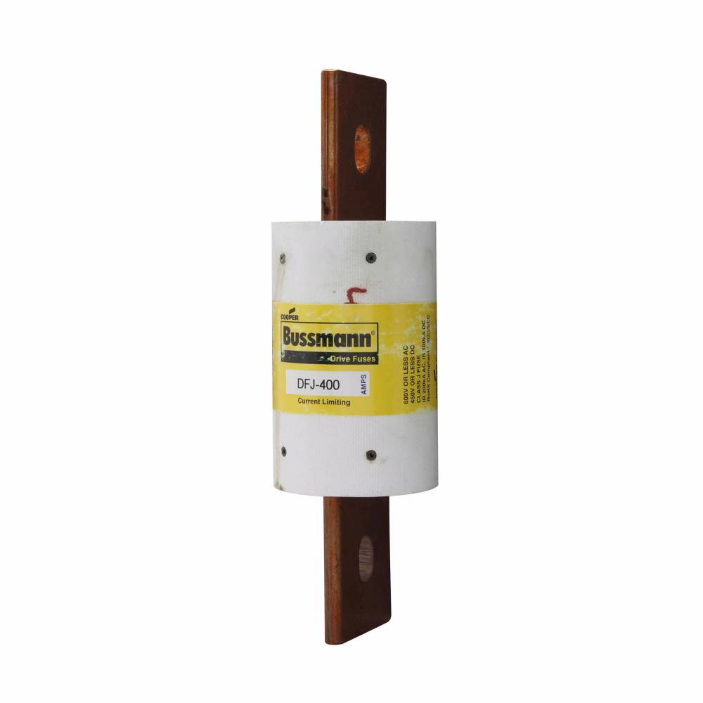 Bussmann DFJ-225 Current Limiting High Speed Drive Fuse, 225 A, 600 VAC/450 VDC, 200/100 kAIC Interrupt, J Class, Cartridge Body
