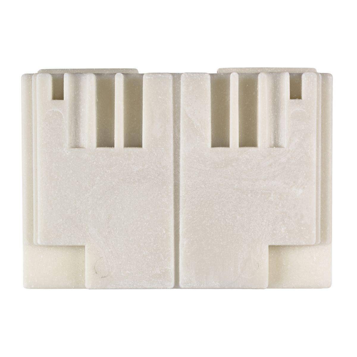 PREMISE WIRING Wiring Device-Kellems SystemOne™ ScrubShield® S1R10INTUMDIV Fire Rated Poke Through Recessed Standard Intumescent Replacement Divider, 3.51 in L x 4.96 in W x 0.64 in D, Galvanized Steel