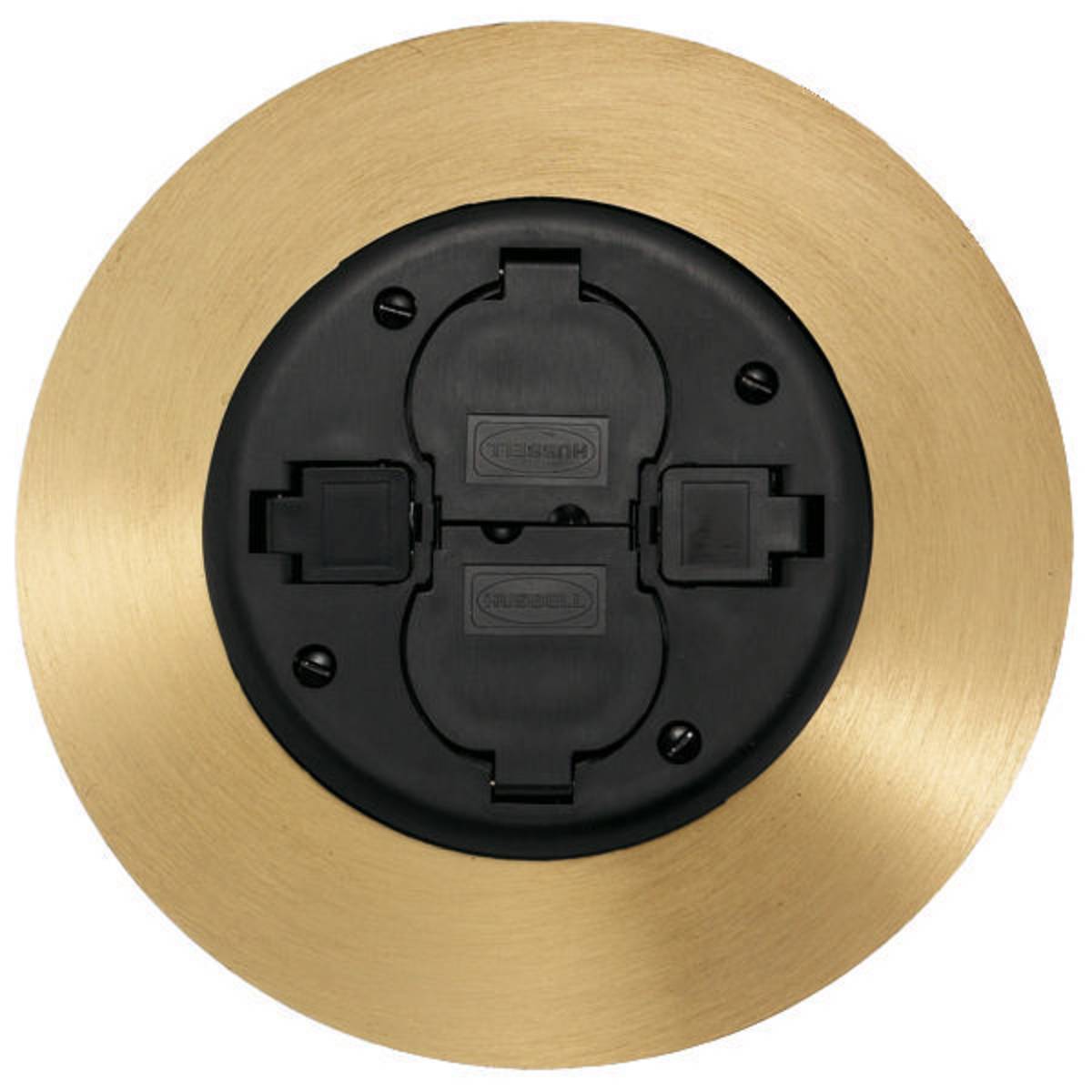 PREMISE WIRING PT2X2SFBRS 2 x 2 Flush Standard Traditional Service Fitting, 16.67 in L x 7 in W, Fabricated Brass