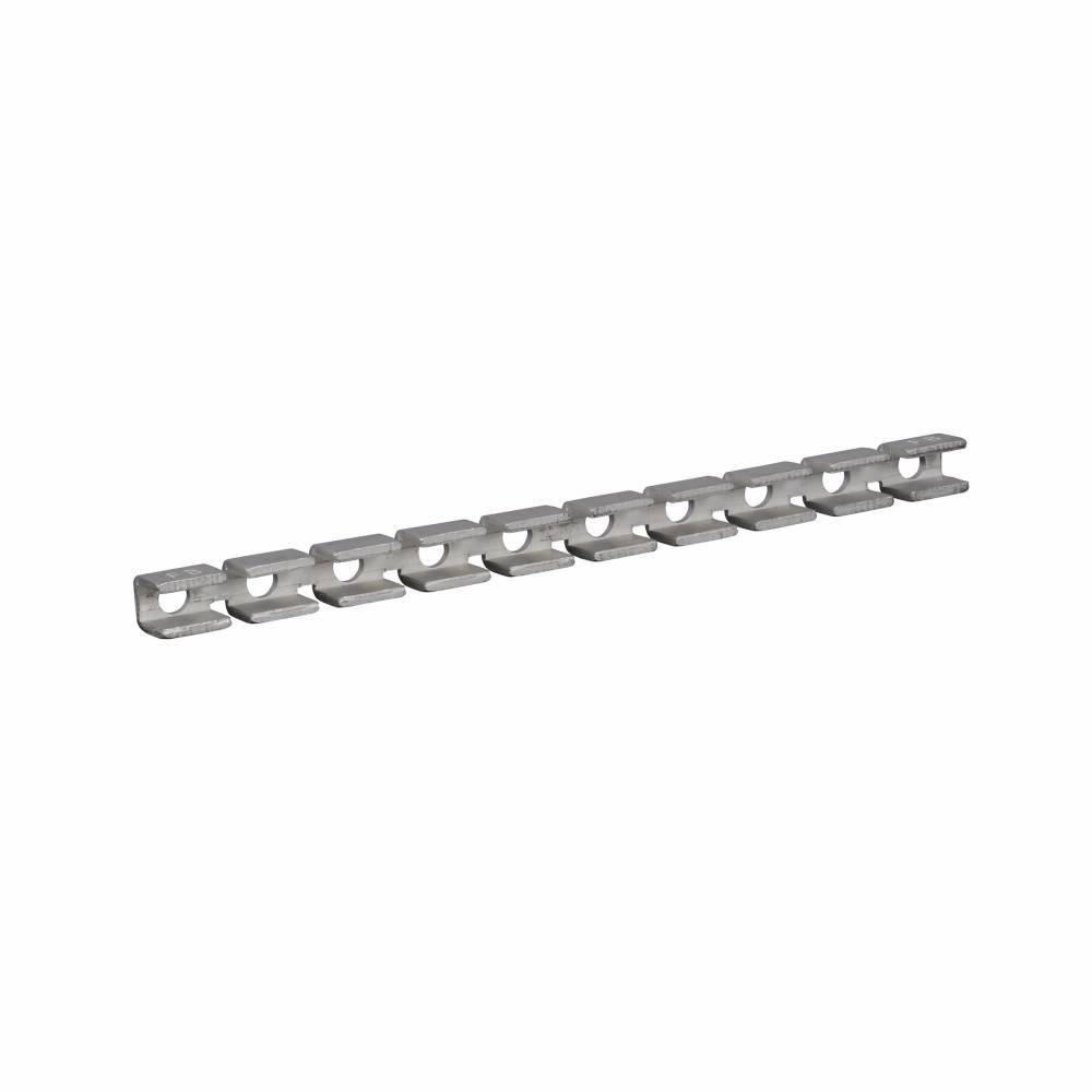 EATON XBAFBI1012 10-Position Screw Head Bridge With Insulating Collar, For Use With XBUK10FBCE Screw Connection Fuse Terminal Block