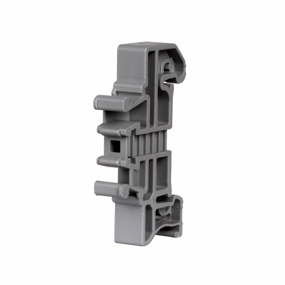 EATON XBAES35F End Stop, For Use With IEC-XB Series 35 mm Rail Terminal Block, Snap-In Mounting