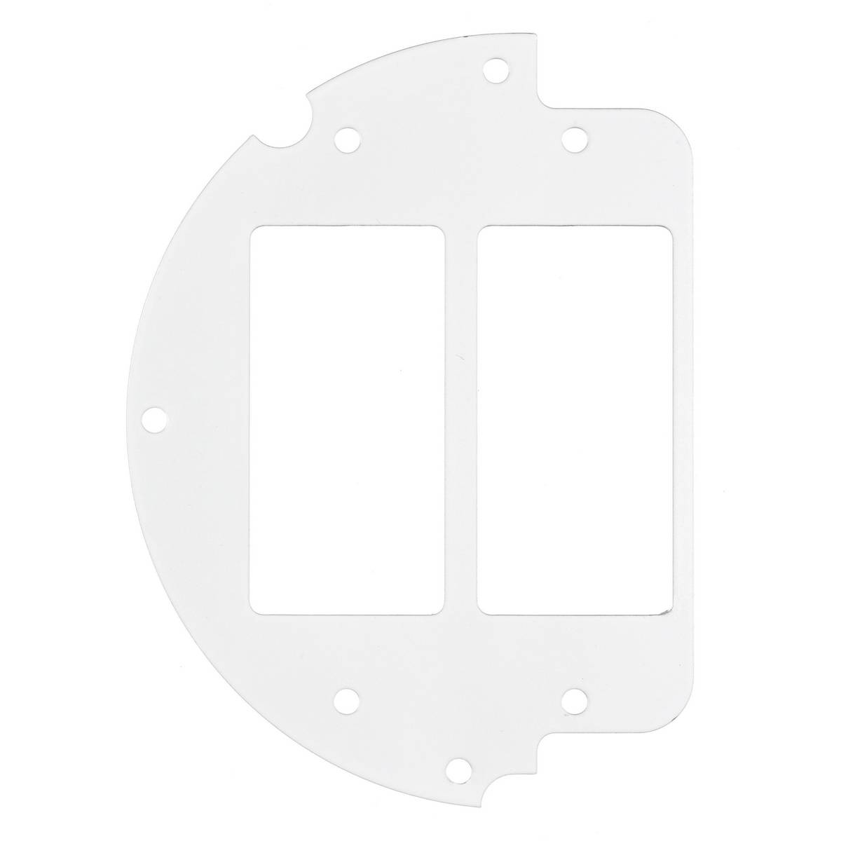Wiring Device-Kellems S1R6SPW Standard Fire-Rated Poke-Through Sub Plate, 6 in Dia, Steel