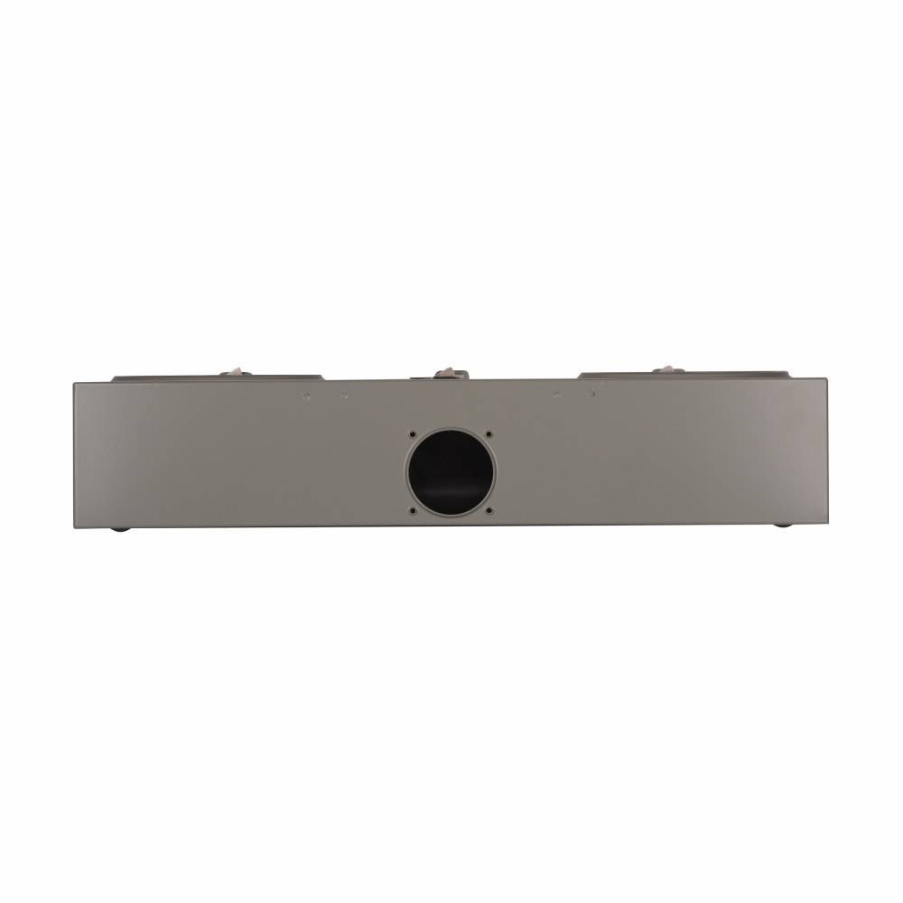 EATON 1008951CH 2-Position 3-Wire Horizontal Ganged Horn Bypass Triplex Meter Socket, 600 VAC, 100 A, 1 ph Phase