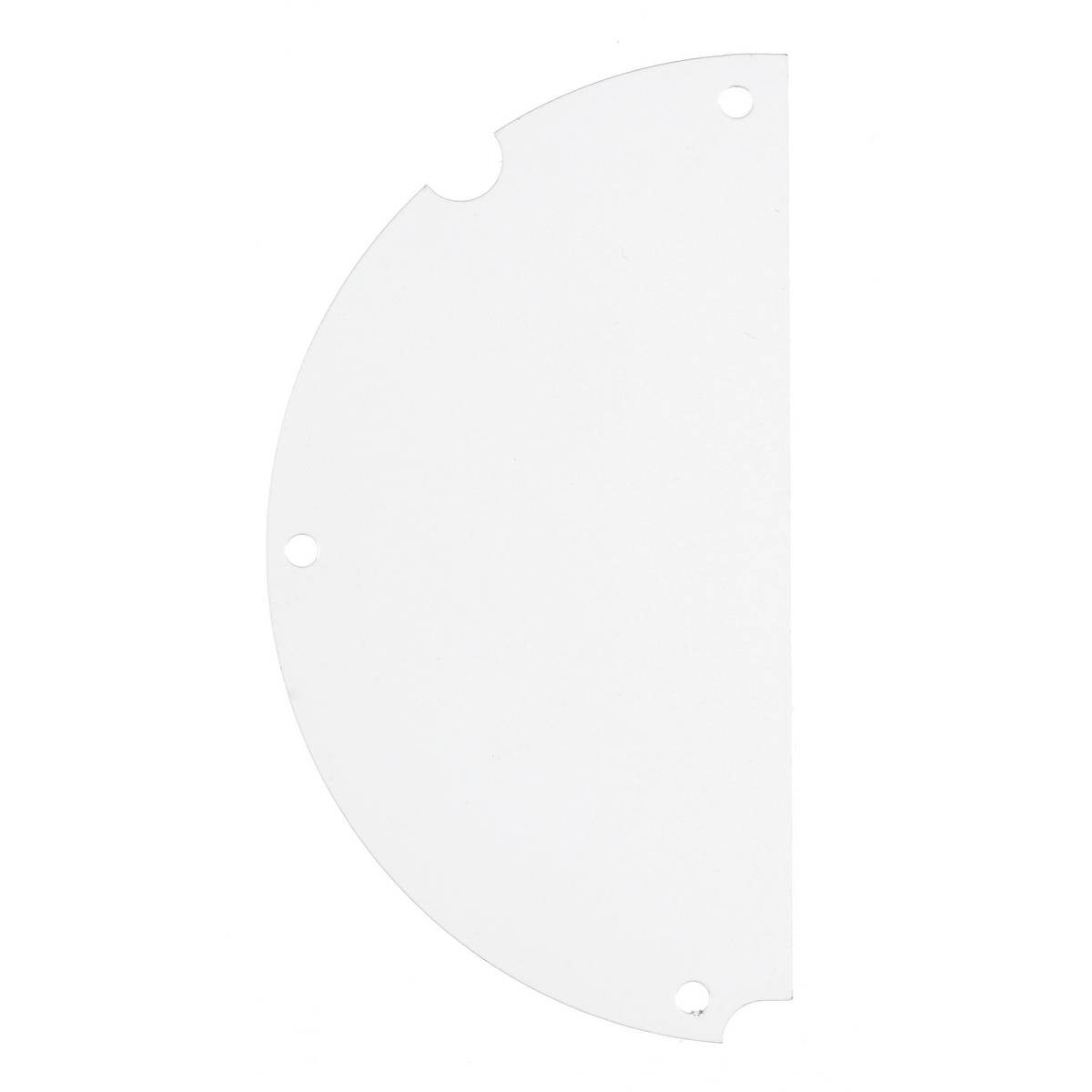 Wiring Device-Kellems SystemOne ScrubShield® S1R6SPB 50/50 Split Blank/Standard Sized Sub Plate, Steel
