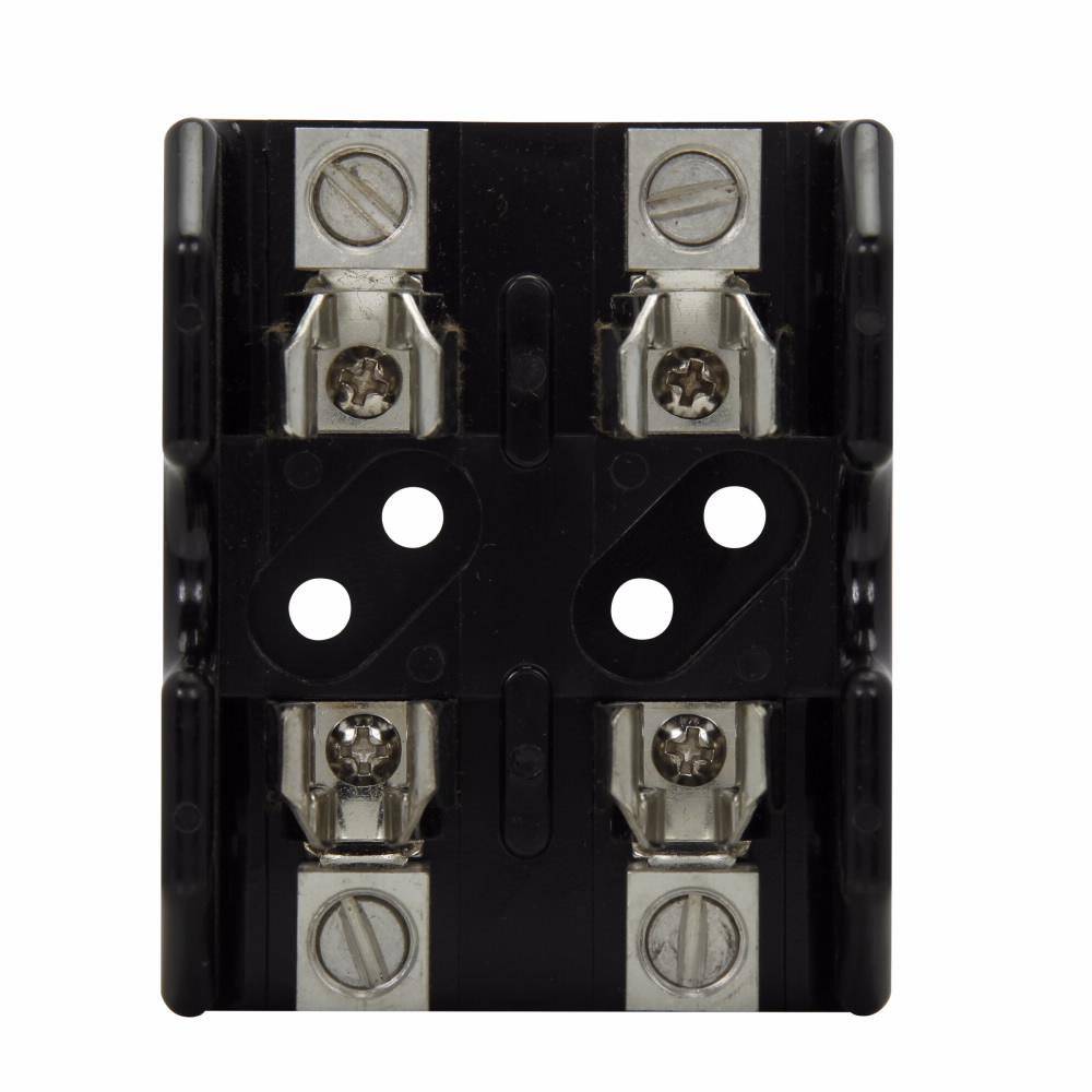 Edison T60030-1CR Open Style Fuse Block, 600 VAC/VDC, 1/2 to 30 A, T Class, 14 to 2 AWG Wire, 1 Pole