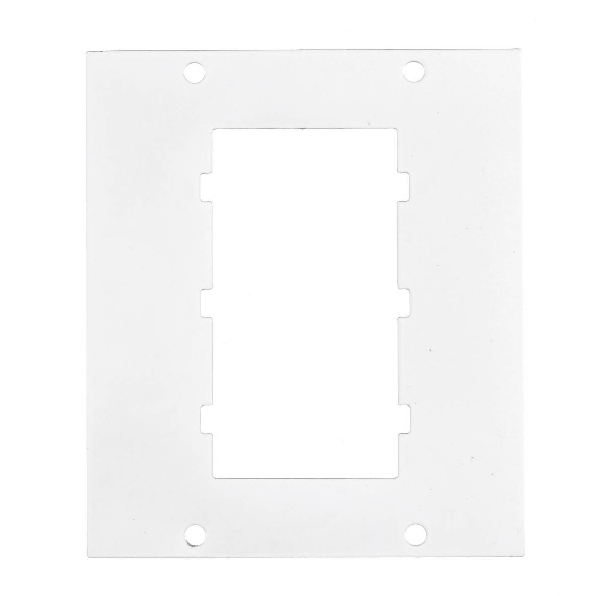 PREMISE WIRING ScrubShield® S1R8CSPL Standard Sized SystemOne Center Sub Plate, 3.6 in L, Composite