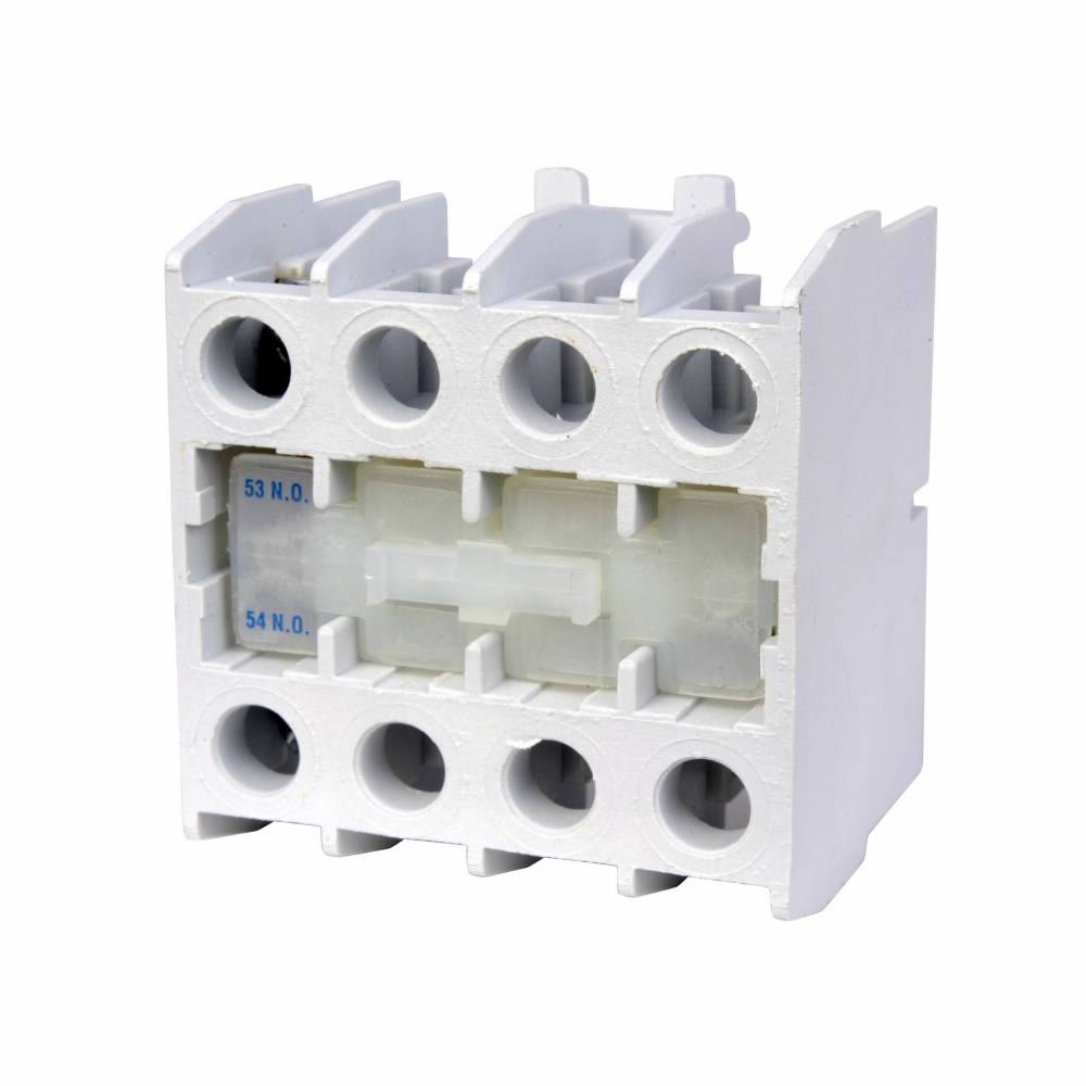 EATON C320KGT11 Heavy Duty Auxiliary Contact Kit, 600 VAC, 10 A, 2 Contacts, Silver Cadmium Alloy